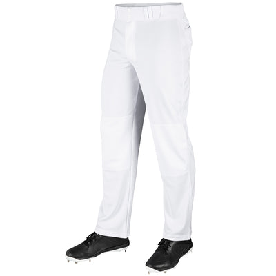 Mvp Adult Open Bottom Baseball Pant White