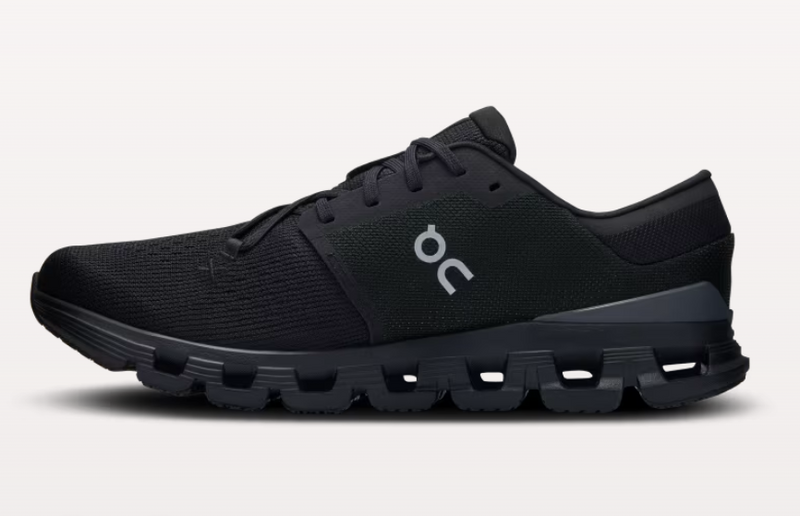 On Cloud X 4 Womens- Black|Eclipse