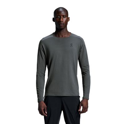 ON Performance Long Tee-Eclipse/Silver