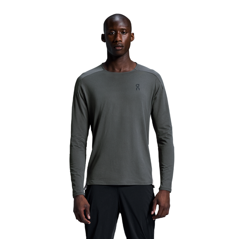 ON Performance Long Tee-Eclipse/Silver