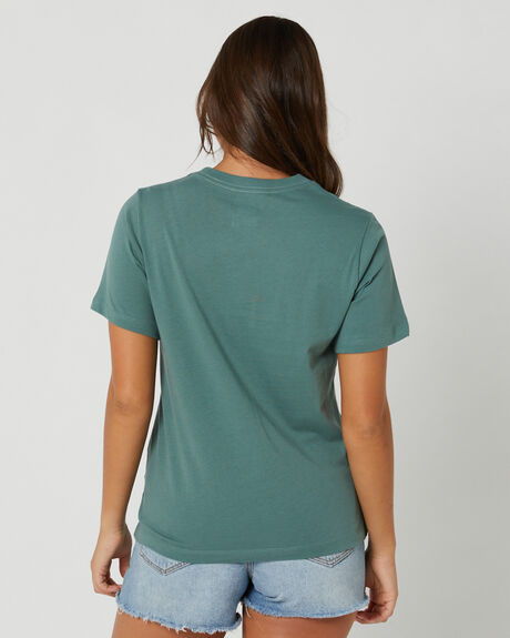 The North Face Womens S/Sleeve Half Dome Tee Sage
