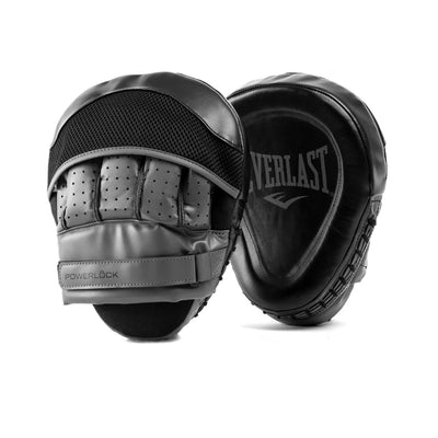 Everlast Powerlock Focus Mitts Black/Grey