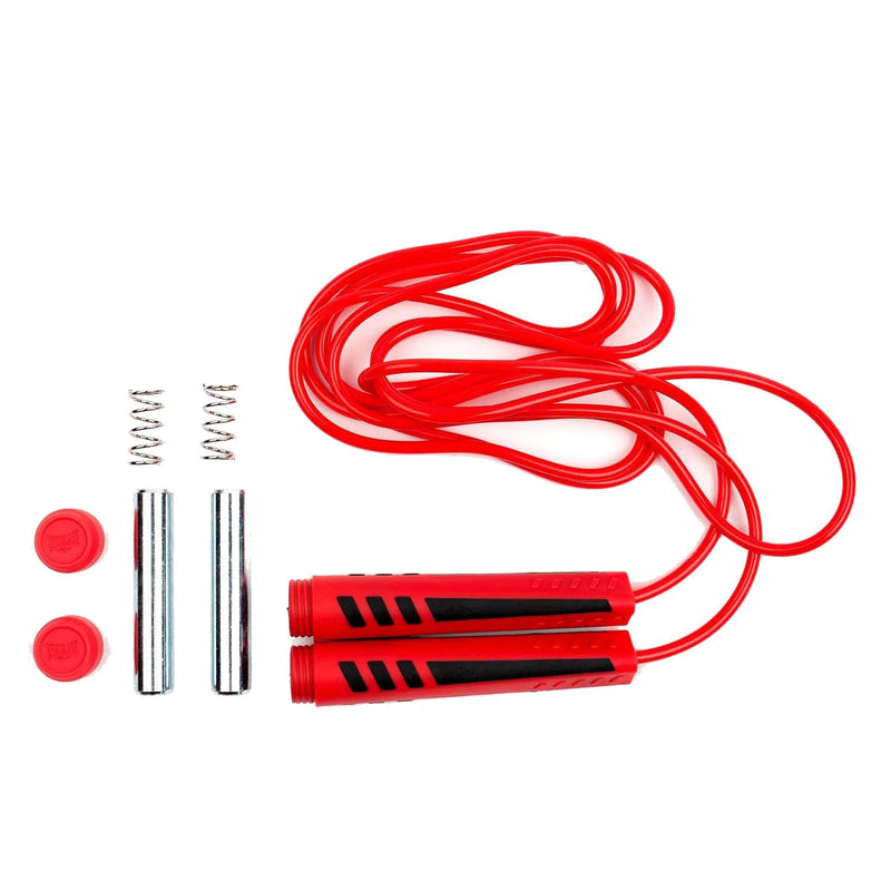 Everlast Weighted Jump Rope-Red