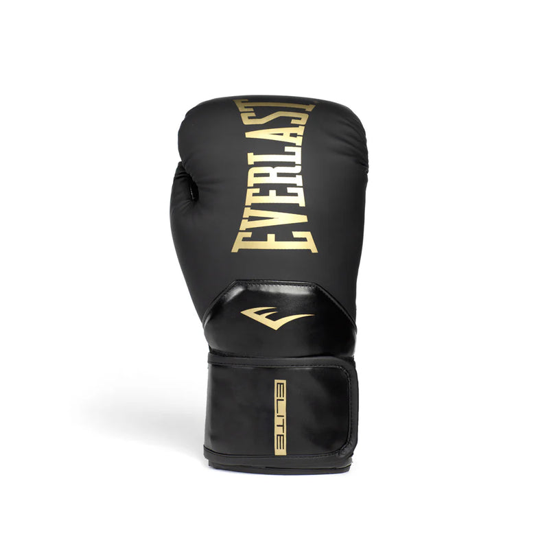 Everlast Elite2 Training Glove 16oz-Black/Gold