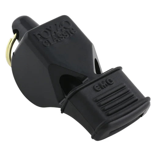 Fox40 Classic Cmg Official Whistle No Attachment-Black