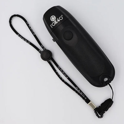 Fox40 Electronic Whistle W/ Lanyard-Black