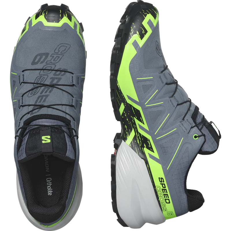 Salomon Mens Speedcross 6 GTX Trail Running Shoes D Grey