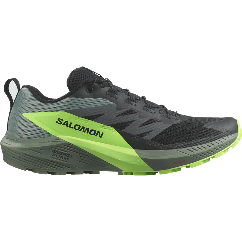 Salomon Mens Sense Ride 5 Trail Running Shoes D Black
