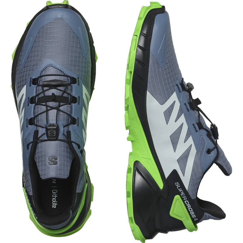 Salomon Mens Supercross 4 Trail Running Shoes D Grey
