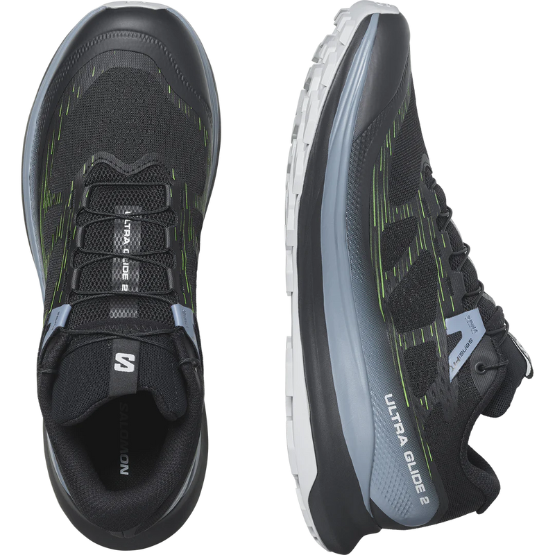 Salomon Mens Ultra Glide 2 Trail Running Shoes D Black