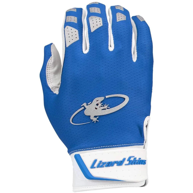 Lizard Skins Komodo V2 Youth Baseball/Softball Batting Gloves Royal Blue
