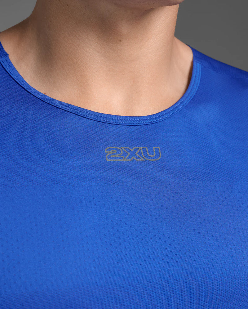 2XU Light Speed Tech Tee Surf/Black Reflective