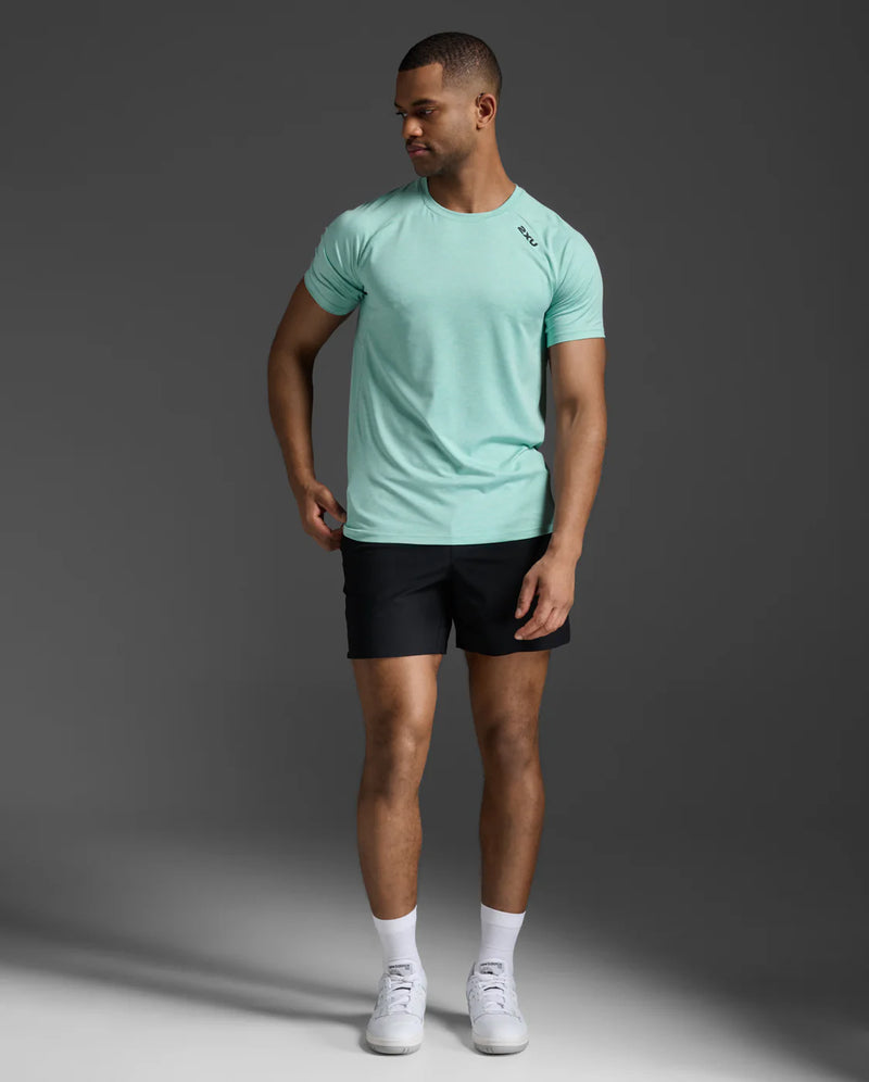 2XU Mens Motion Tee-Surf/Moon