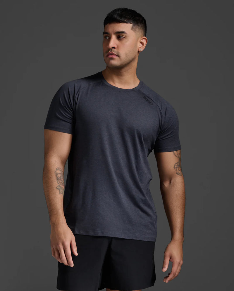 2XU Motion Tee-India Ink/Black