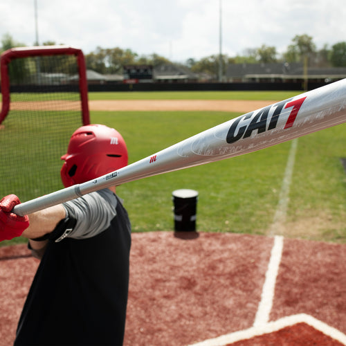 Marucci Cat7 BBCOR -3 Baseball Bat Silver