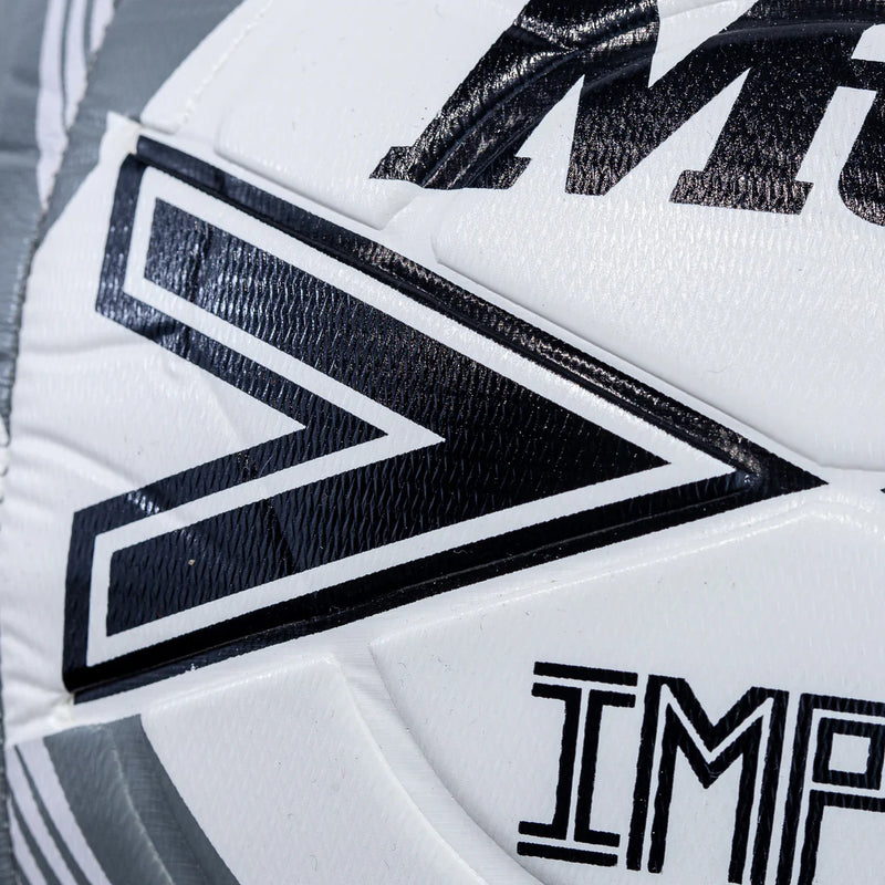 Impel One 24 Au Soccer Ball-White/Black/Circular Grey