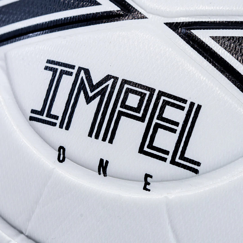 Impel One 24 Au Soccer Ball-White/Black/Circular Grey