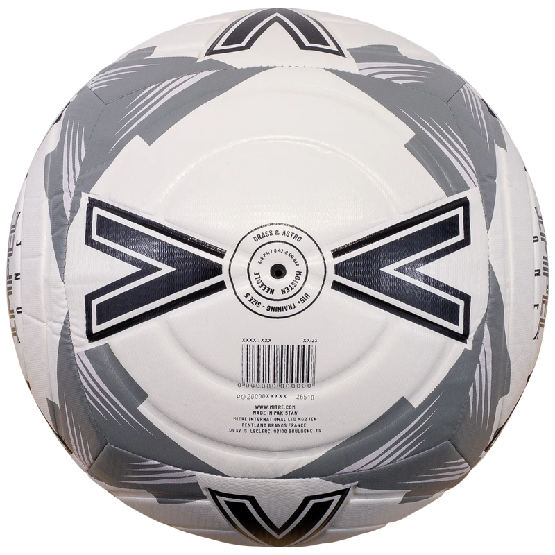 Impel One 24 Au Soccer Ball-White/Black/Circular Grey