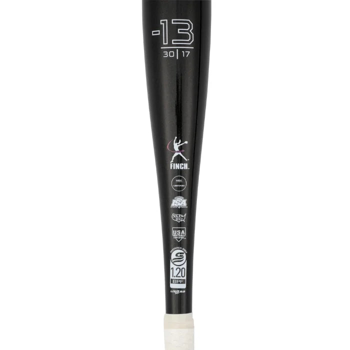 Mizuno Finch -13 Fastpitch Softball Bat-Black/Iridescent