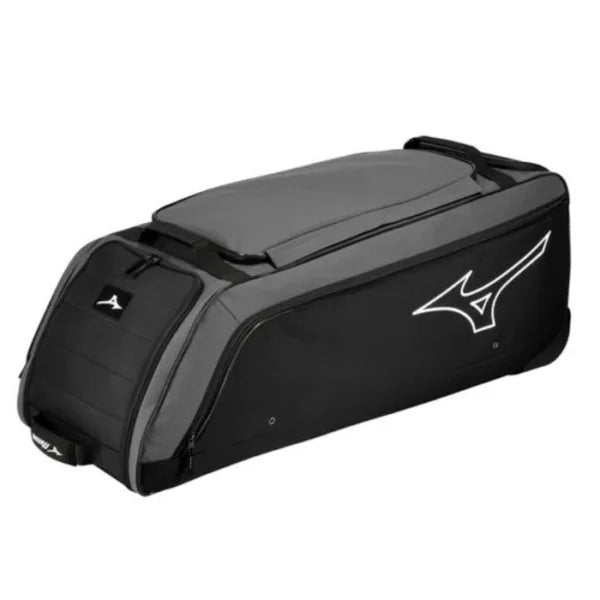 Mizuno Samurai Wheel Bag-Charcoal/Black