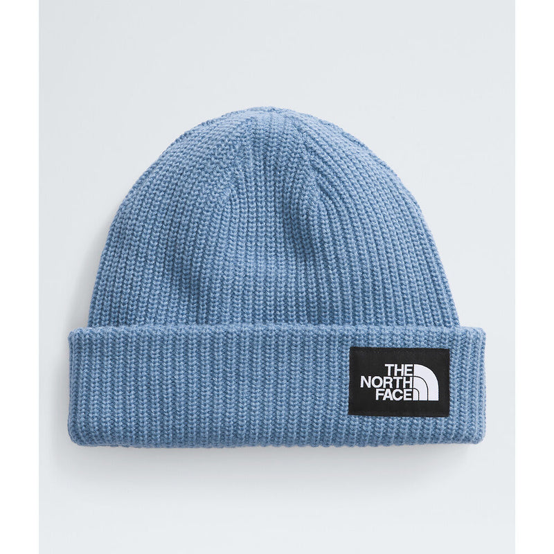 The North Face Logo Box Cuff Beanie Blue