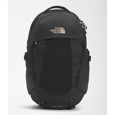 The North Face Womens Recon Backpack - TNF Black/Burnt Coral Metallic