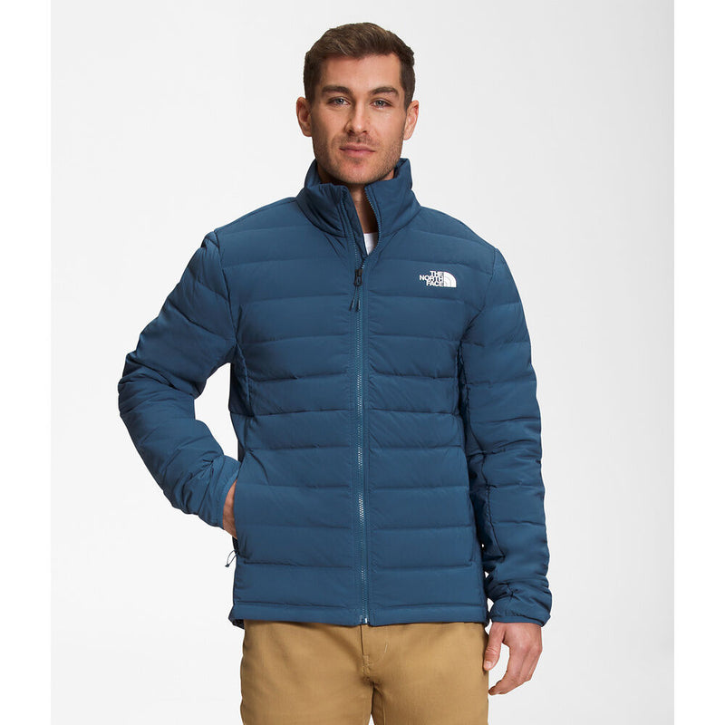 The North Face Mens Belleview Stretch Down Jacket Shady Blue