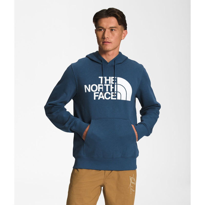 The North Face Mens Half Dome Pullover Hoodie-Shady Blue