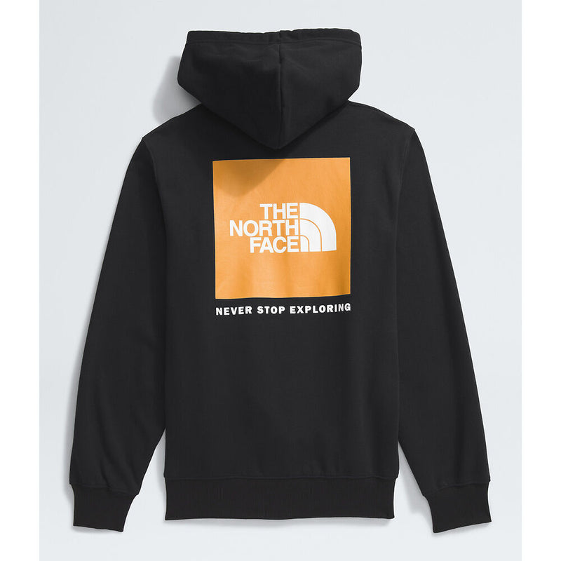 The North Face Mens Box NSE Pullover Hoodie-TNF Black/Summit Gold