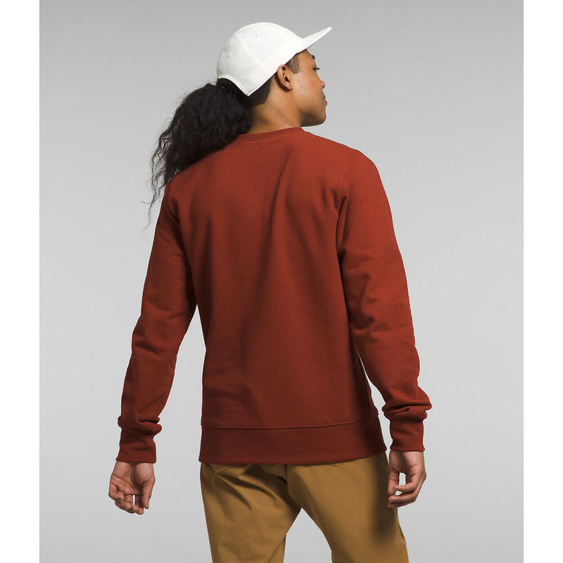 The North Face Mens Heritage Patch Crew Brandy Brown