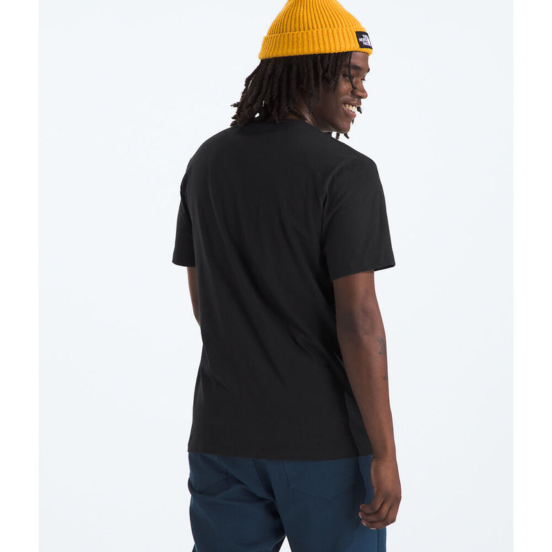 The North Face Mens SS Half Dome Tee-Black/Gold