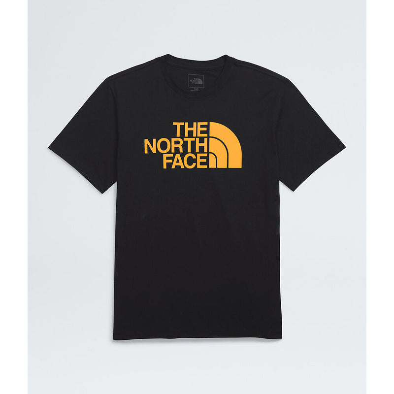 The North Face Mens SS Half Dome Tee-Black/Gold