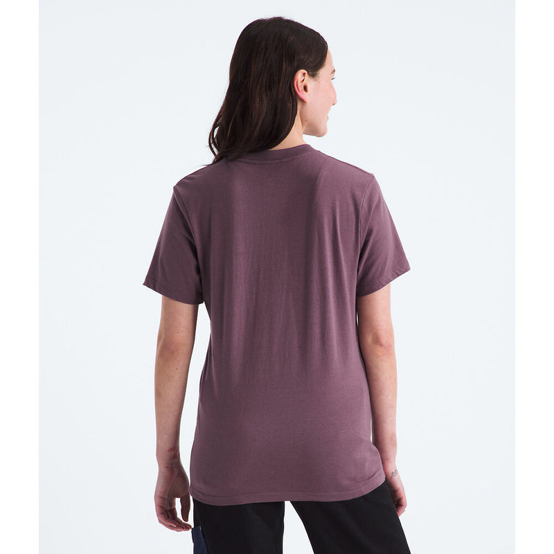 The North Face Womens SS Half Dome Tee-Mauve/Purple