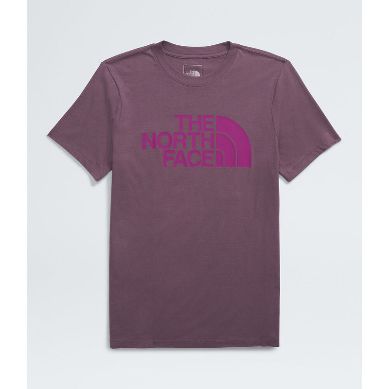 The North Face Womens SS Half Dome Tee-Mauve/Purple