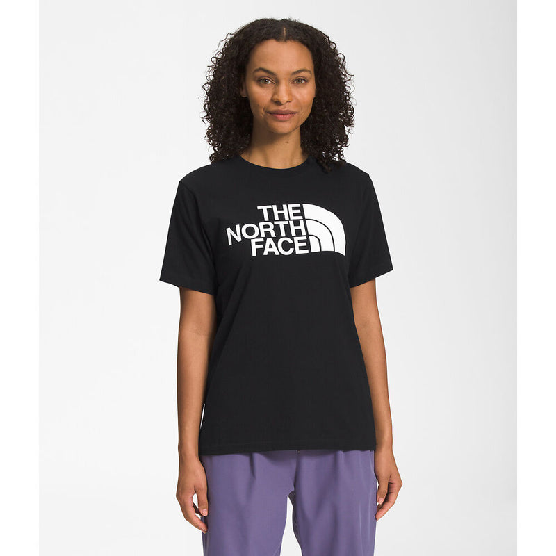 The North Face Womens SS Half Dome Tee-Black