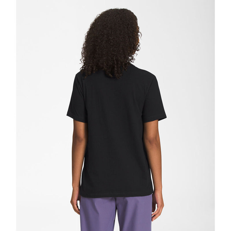 The North Face Womens SS Half Dome Tee-Black