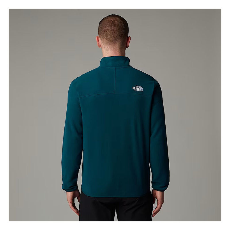 The North Face Mens 100 Glacier 1/4 Zip Fleece-Midnight