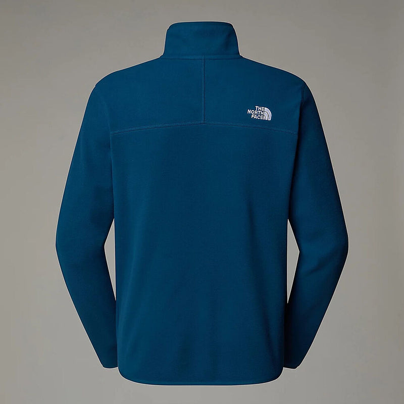 The North Face Mens 100 Glacier 1/4 Zip Fleece-Midnight