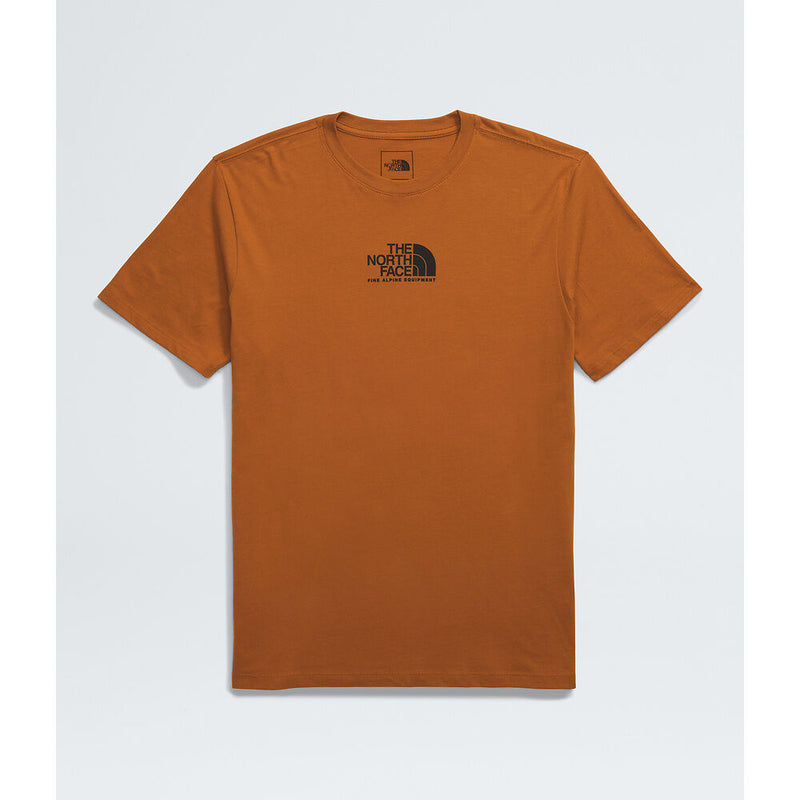 The North Face Mens SS Fine Alpine Tee-Earthen Copper