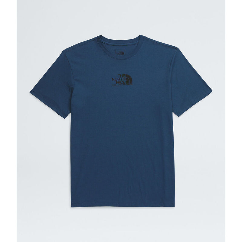 The North Face Mens SS Fine Alpine Tee-Shady Blue