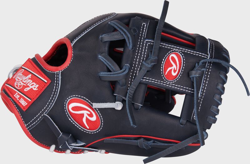 Rawlings Heart Of The Hide With Contour Technology 11.5 Inch Baseball Glove -RHT-Navy