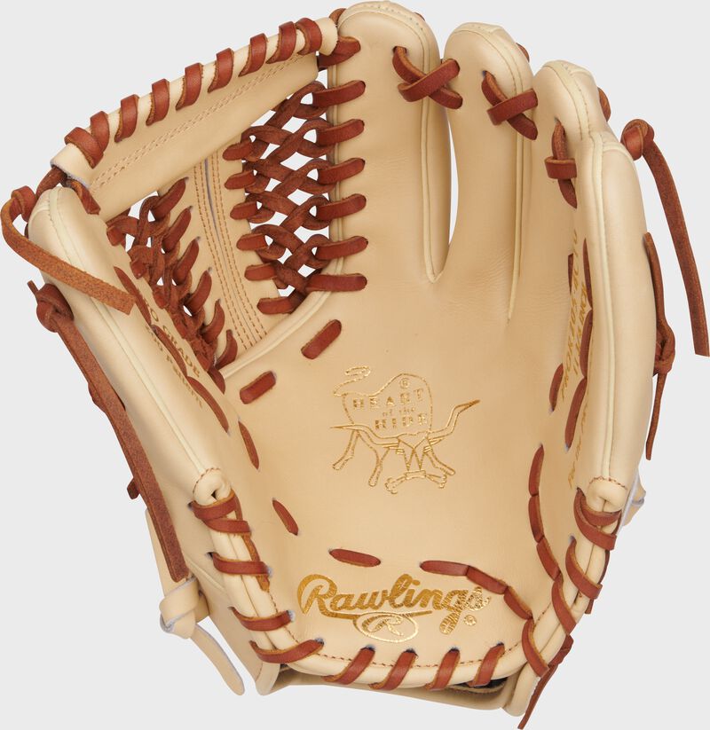 Rawlings Heart Of The Hide Series 11.75 Inch Baseball Glove-RHT-Camel