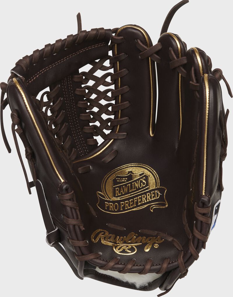 Rawlings Pro Preferred Series 11.75 Inch Baseball Glove-RHT-Mocha