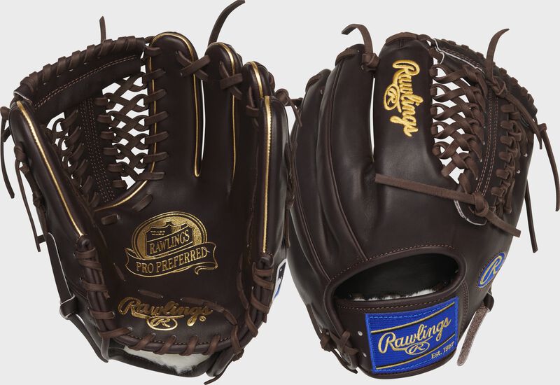 Rawlings Pro Preferred Series 11.75 Inch Baseball Glove-RHT-Mocha
