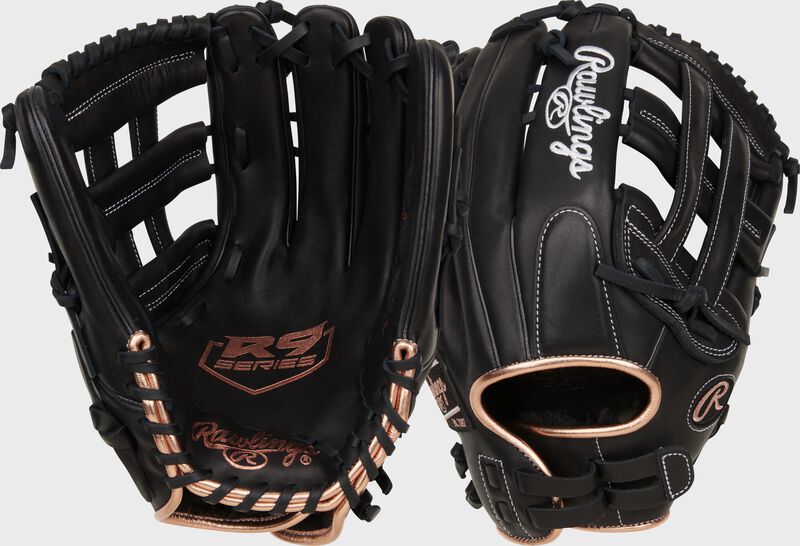 Rawlings R9 Series 13 Inch Softball Glove-RHT-Black