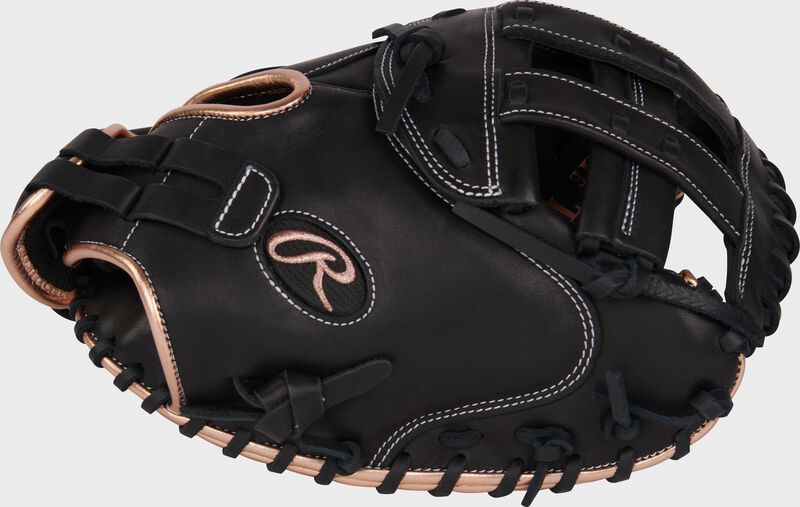 Rawlings R9 Series Catchers Mitt 33 Inch Softball Glove-RHT-Black