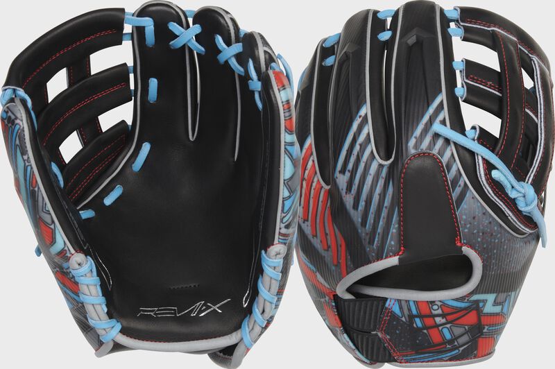 Rawlings Rev1X Series 11.75 Inch Baseball Glove-RHT-Black