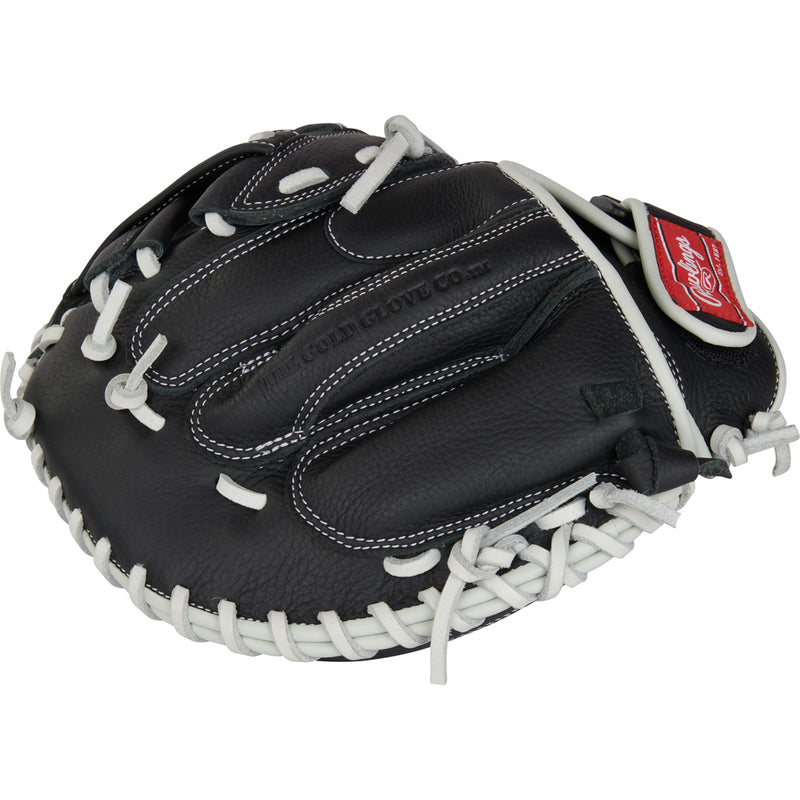 Rawlings Shut Out Series Catchers Mitt 31.5 Inch Softball Glove-RHT-Black