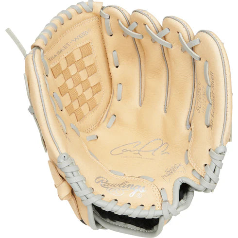 Rawlings Sure Catch Series Youth C. Correa Signature 10.5 Inch Baseball Glove-LHT-Camel