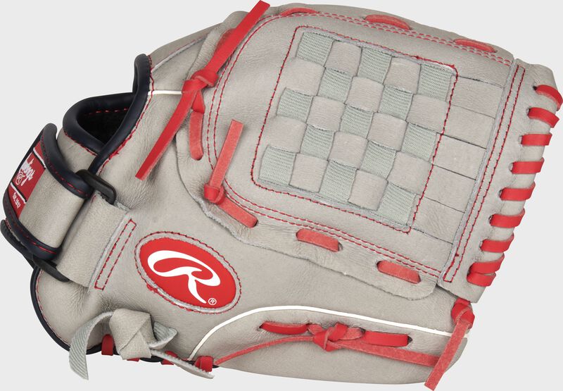 Rawlings Sure Catch Series Youth M. Trout Signature 11 Inch Baseball Glove-LHT-Gray